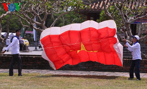 Kites soar over Hue skies - ảnh 11